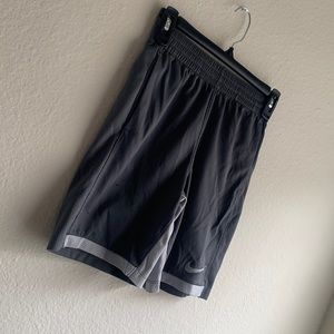 Gray Nike Boys Athletic Shorts